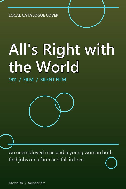 All's Right with the World poster