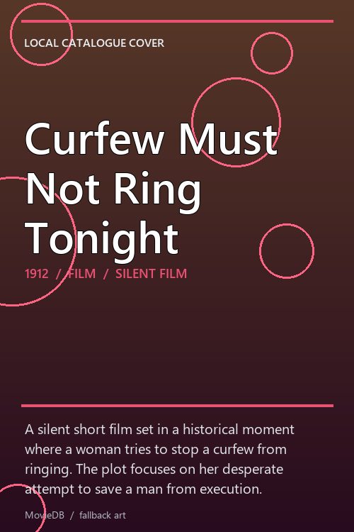 Curfew Must Not Ring Tonight poster