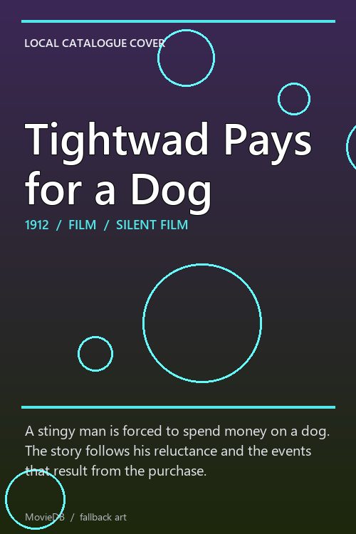Tightwad Pays for a Dog poster