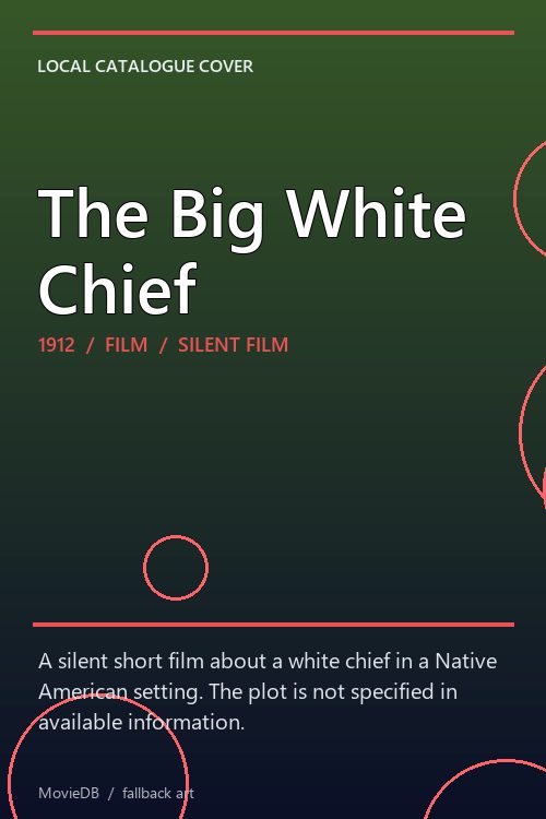 The Big White Chief poster