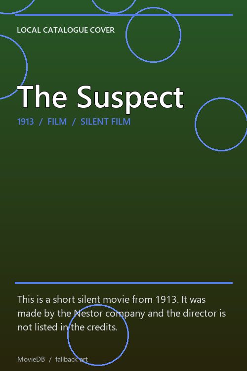 The Suspect poster