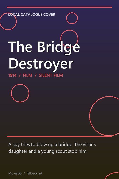 The Bridge Destroyer poster