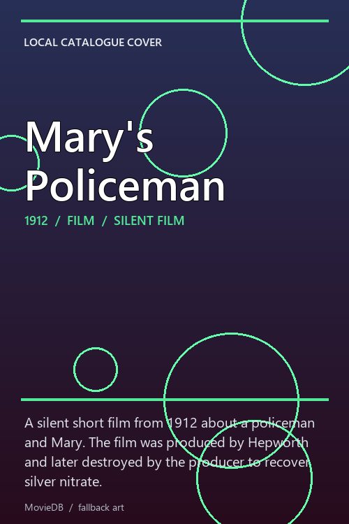 Mary's Policeman poster
