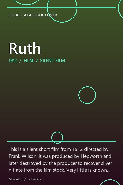Ruth poster