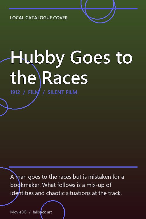 Hubby Goes to the Races poster