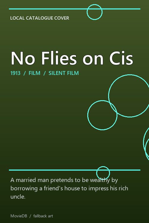 No Flies on Cis poster