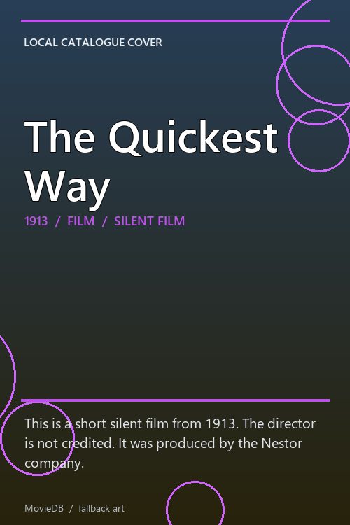 The Quickest Way poster