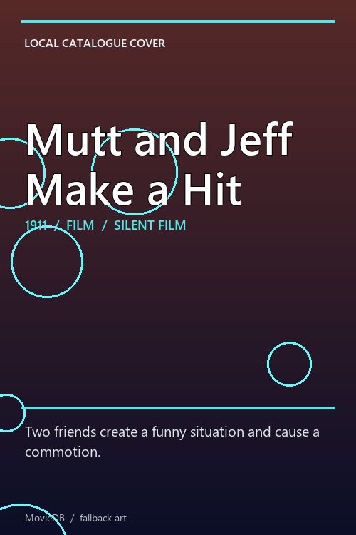 Mutt and Jeff Make a Hit poster
