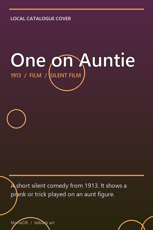 One on Auntie poster