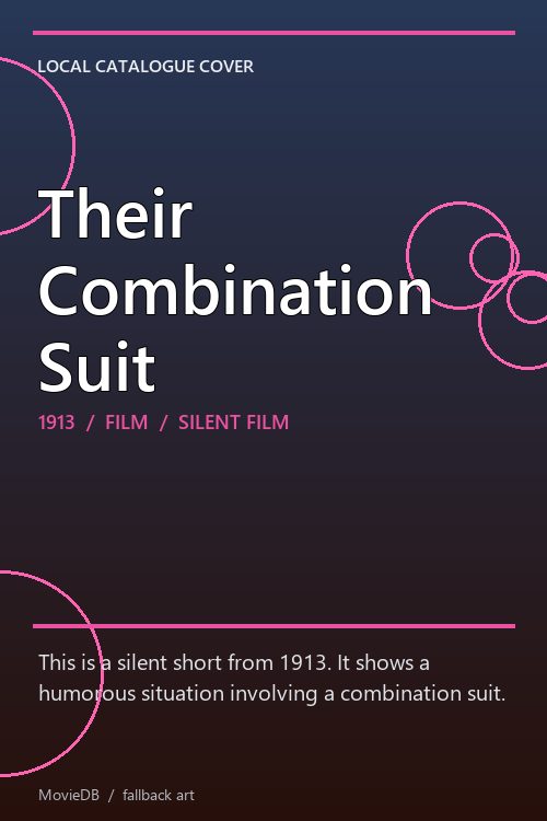 Their Combination Suit poster