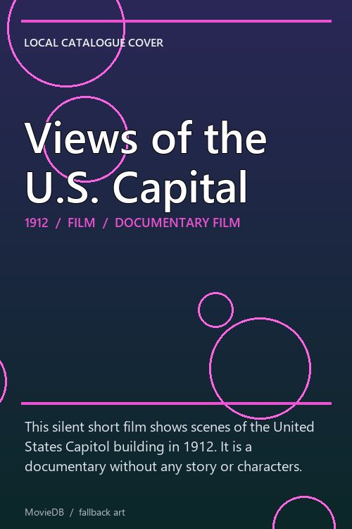 Views of the U.S. Capital poster
