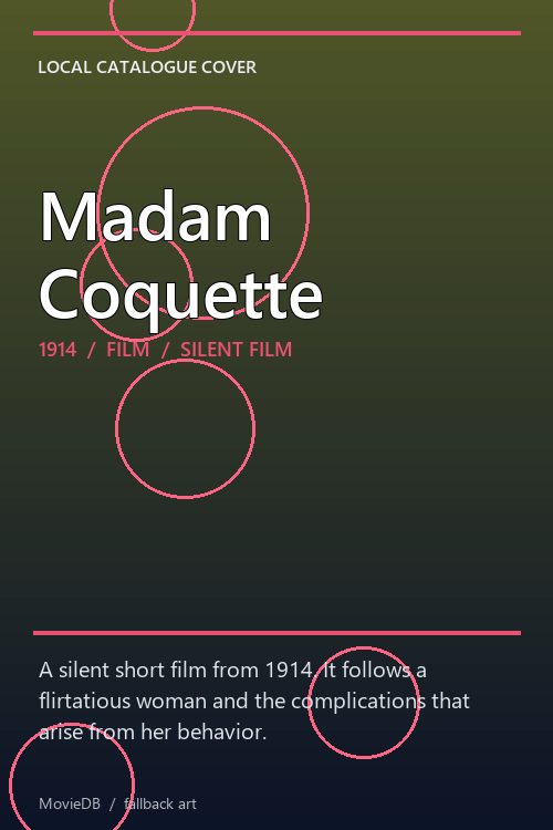Madam Coquette poster