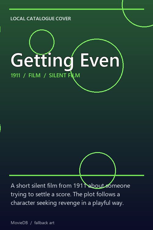 Getting Even poster