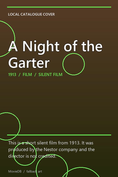 A Night of the Garter poster