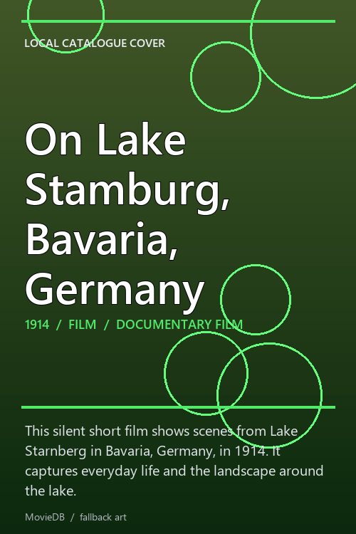 On Lake Stamburg, Bavaria, Germany poster