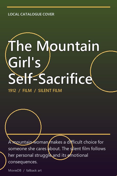 The Mountain Girl's Self-Sacrifice poster