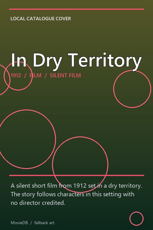 In Dry Territory poster