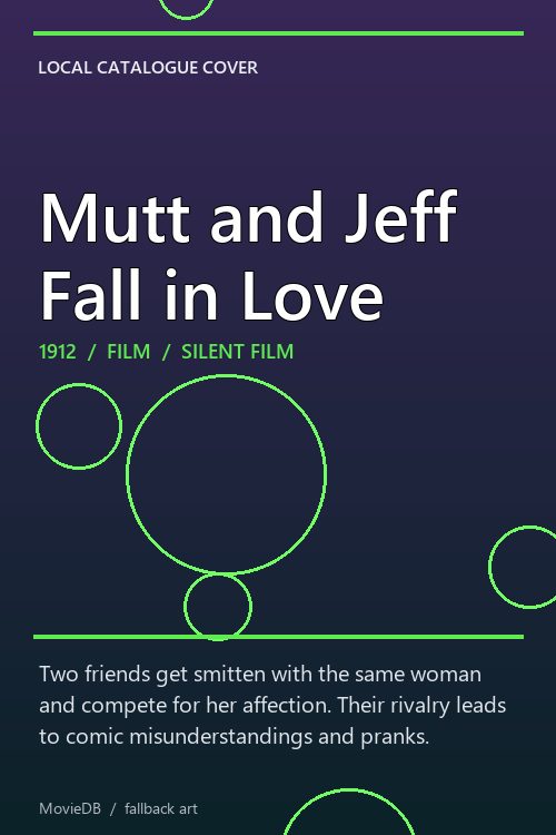 Mutt and Jeff Fall in Love poster