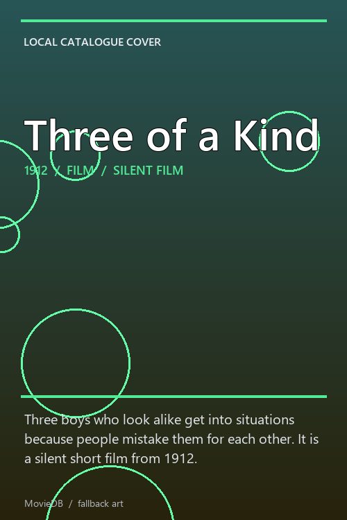 Three of a Kind poster