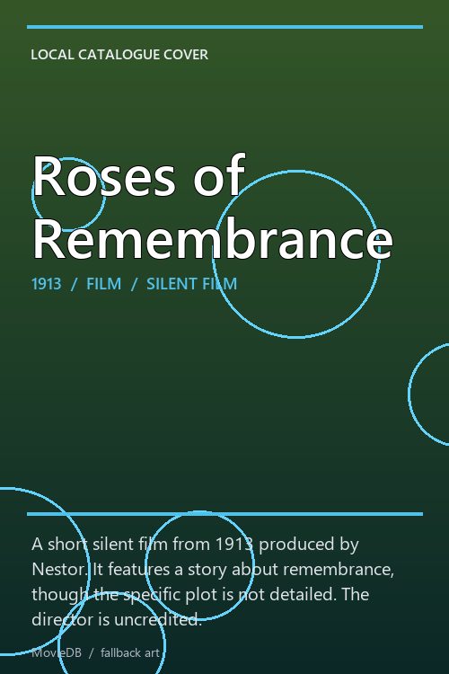 Roses of Remembrance poster