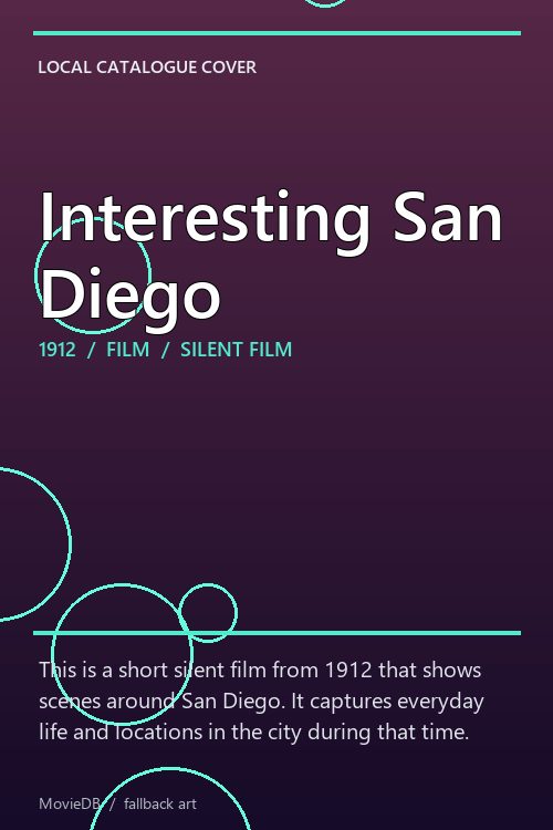 Interesting San Diego poster