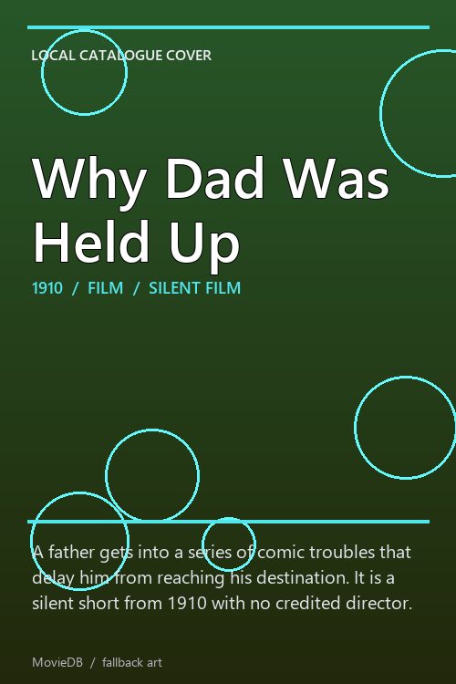 Why Dad Was Held Up poster