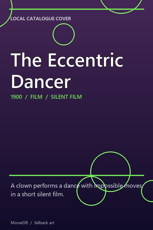 The Eccentric Dancer poster