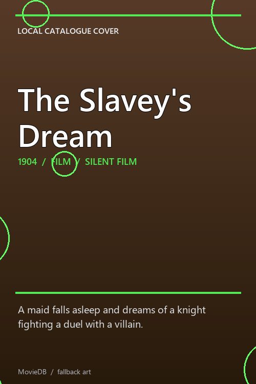 The Slavey's Dream poster