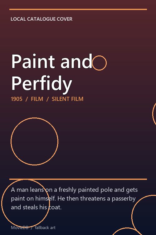 Paint and Perfidy poster