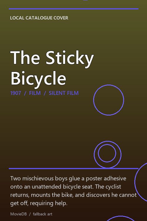 The Sticky Bicycle poster
