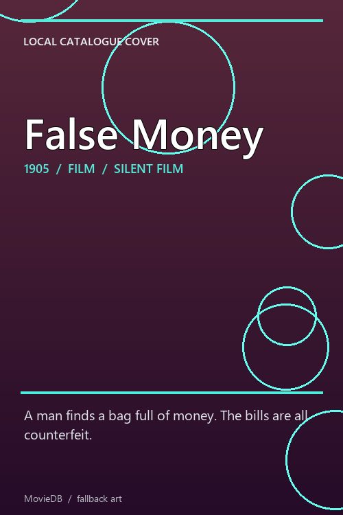 False Money poster