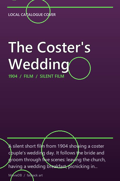 The Coster's Wedding poster