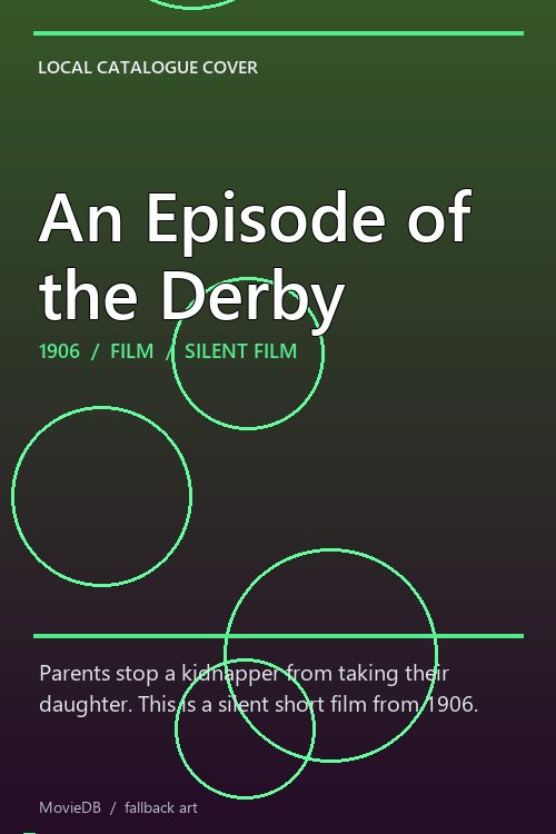 An Episode of the Derby poster