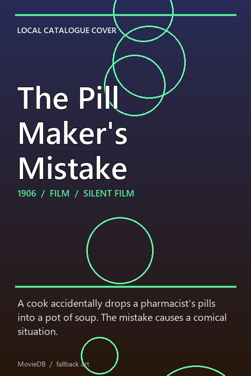 The Pill Maker's Mistake poster