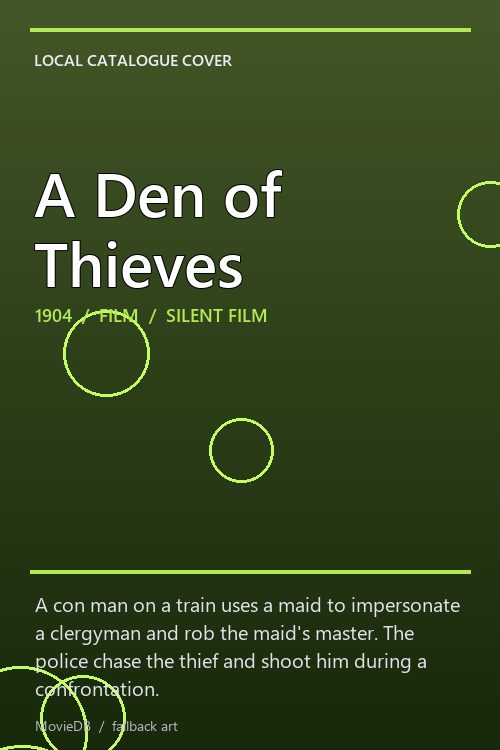 A Den of Thieves poster