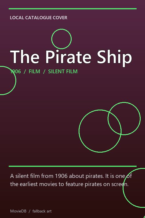 The Pirate Ship poster
