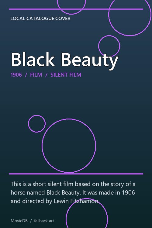 Black Beauty poster