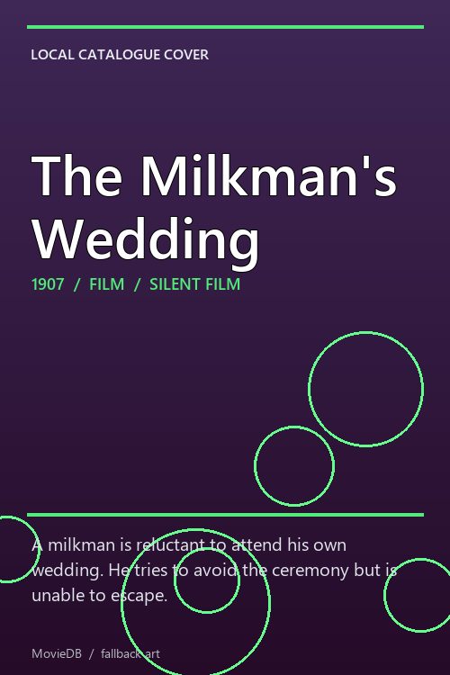 The Milkman's Wedding poster