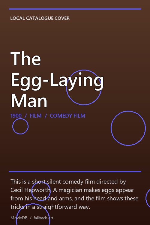 The Egg-Laying Man poster