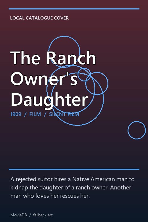 The Ranch Owner's Daughter poster