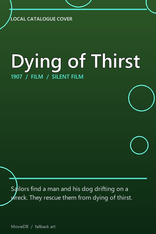 Dying of Thirst poster