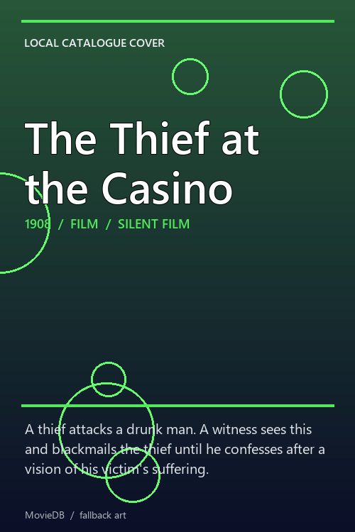 The Thief at the Casino poster