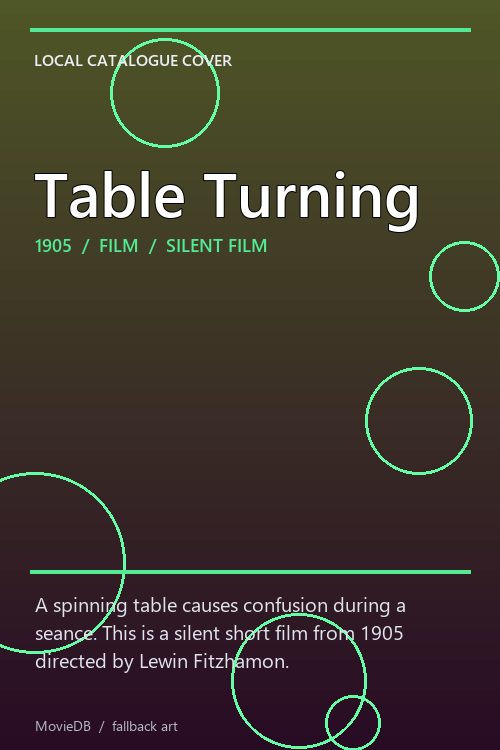 Table Turning poster