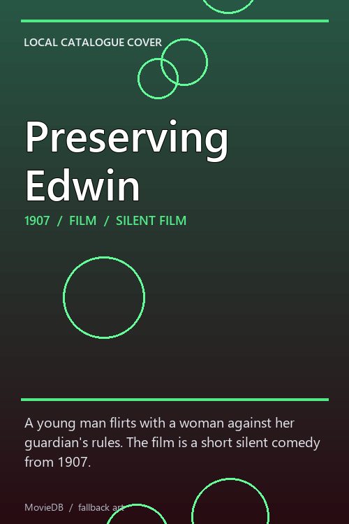 Preserving Edwin poster