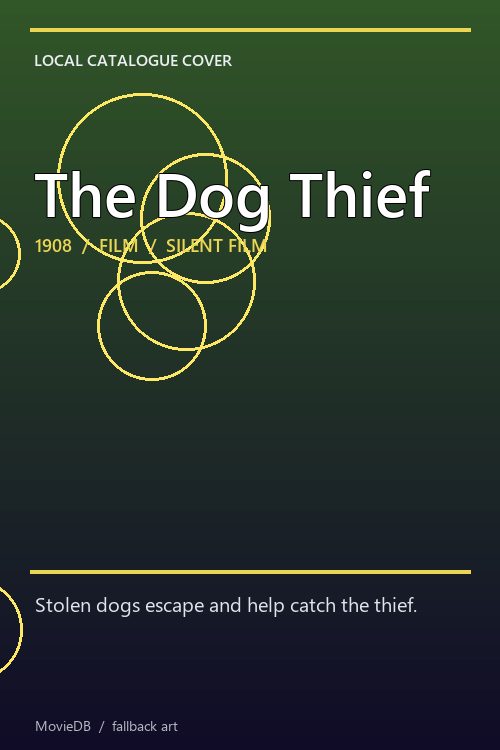 The Dog Thief poster