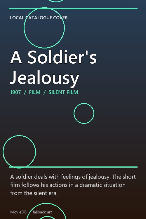 A Soldier's Jealousy poster