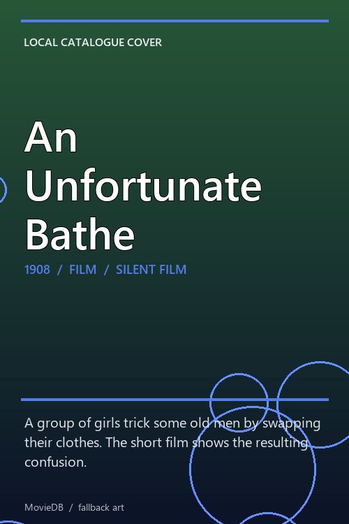 An Unfortunate Bathe poster