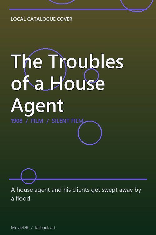 The Troubles of a House Agent poster
