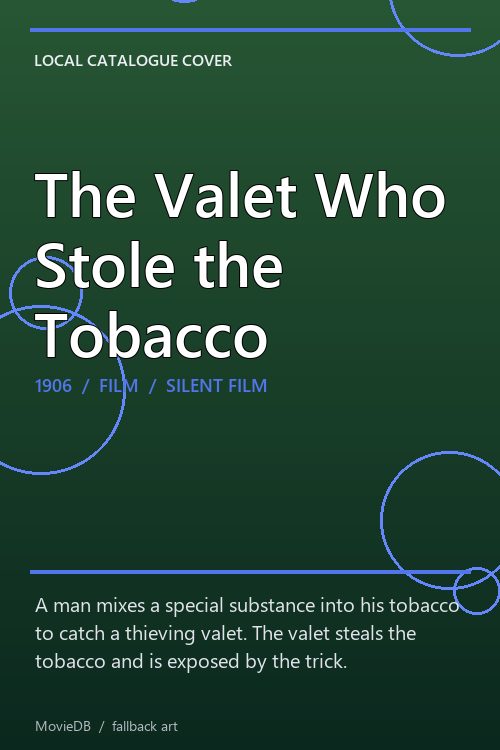 The Valet Who Stole the Tobacco poster