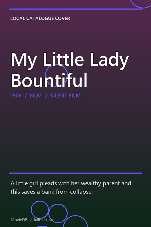 My Little Lady Bountiful poster